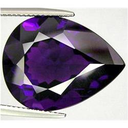 19.50ct  Valuable Pear Purple Amethyst (GEM-15634)