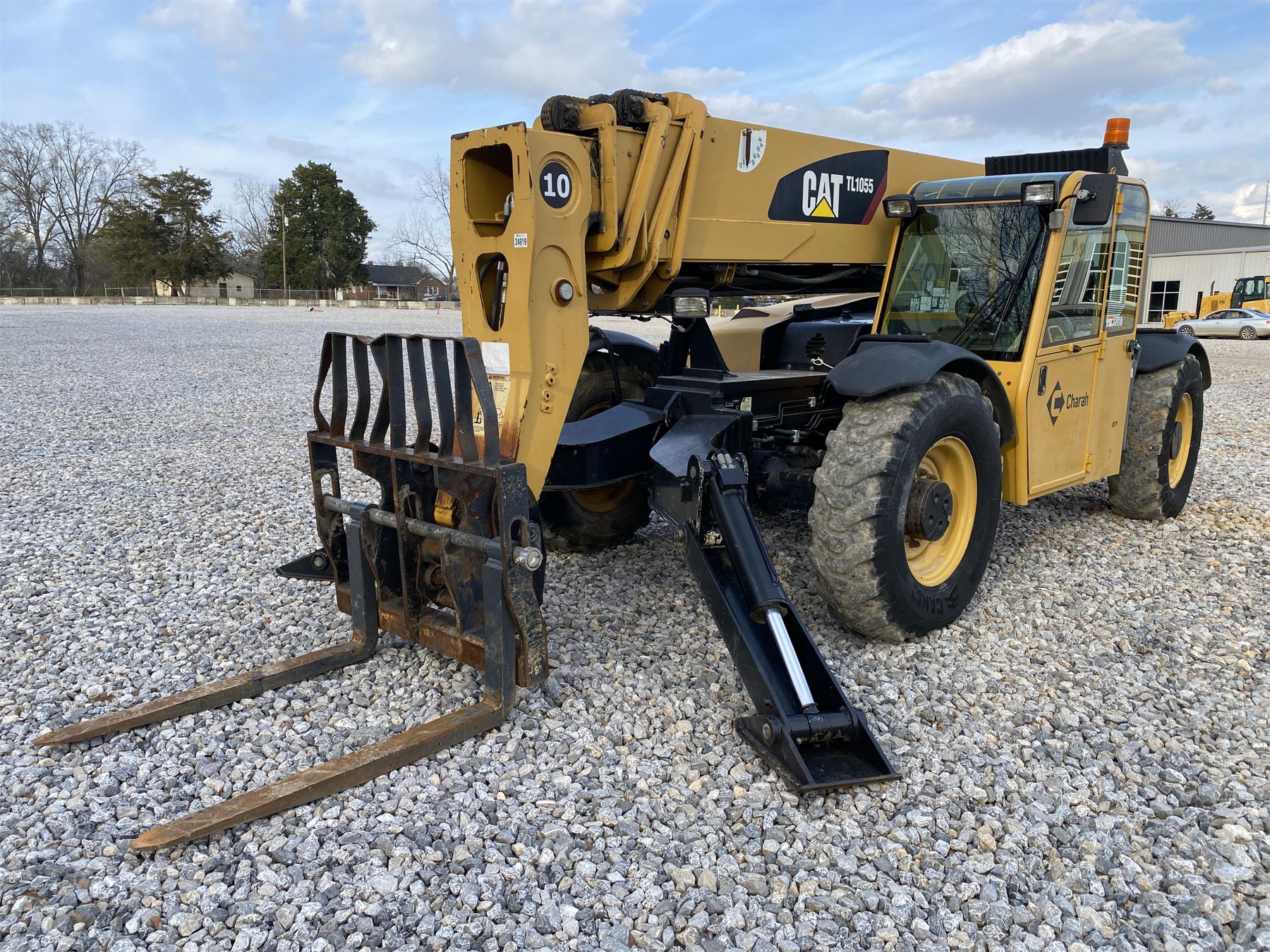 2012 CAT TL1055 Forklift - Telehandler - J.M. Wood Auction Company, Inc.