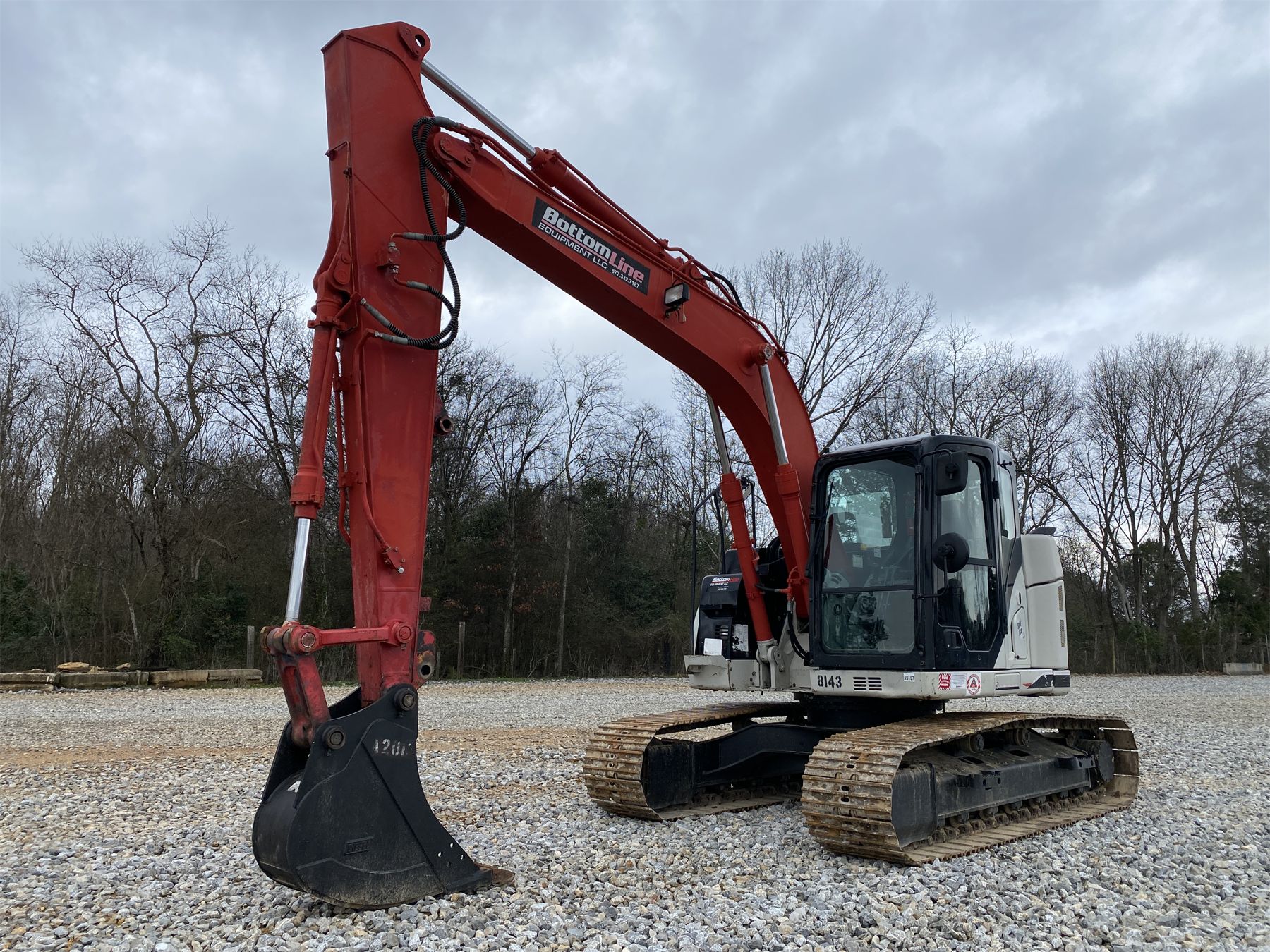 2017 LINK BELT 145X3 SPIN ACE Excavator J.M. Wood Auction Company, Inc.