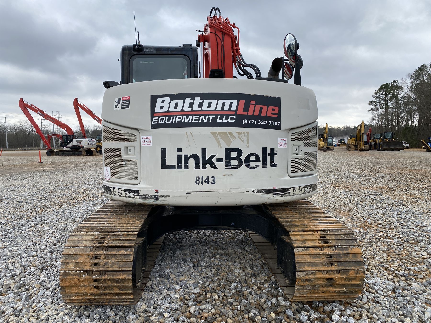 2017 LINK BELT 145X3 SPIN ACE Excavator J.M. Wood Auction Company, Inc.