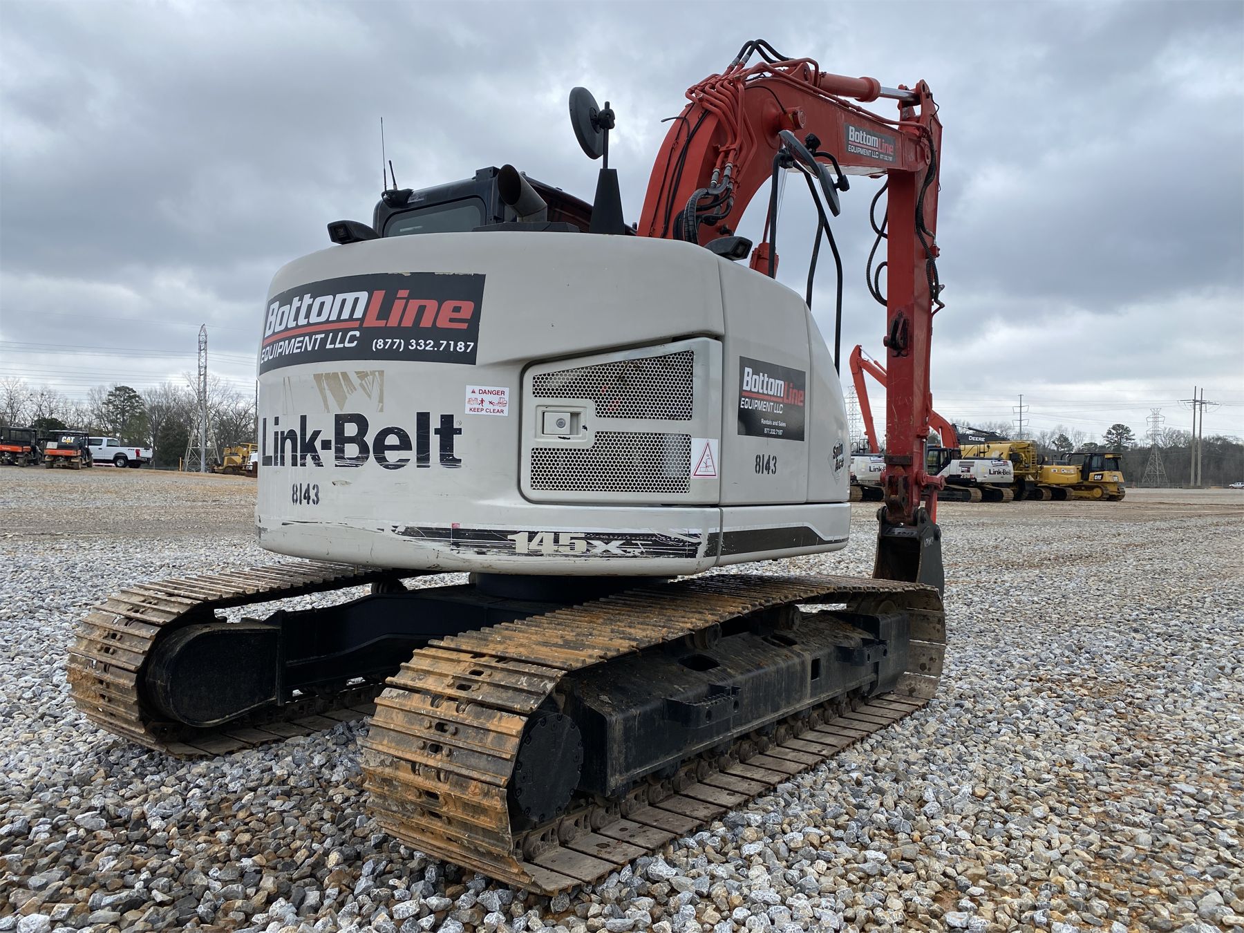 2017 LINK BELT 145X3 SPIN ACE Excavator J.M. Wood Auction Company, Inc.