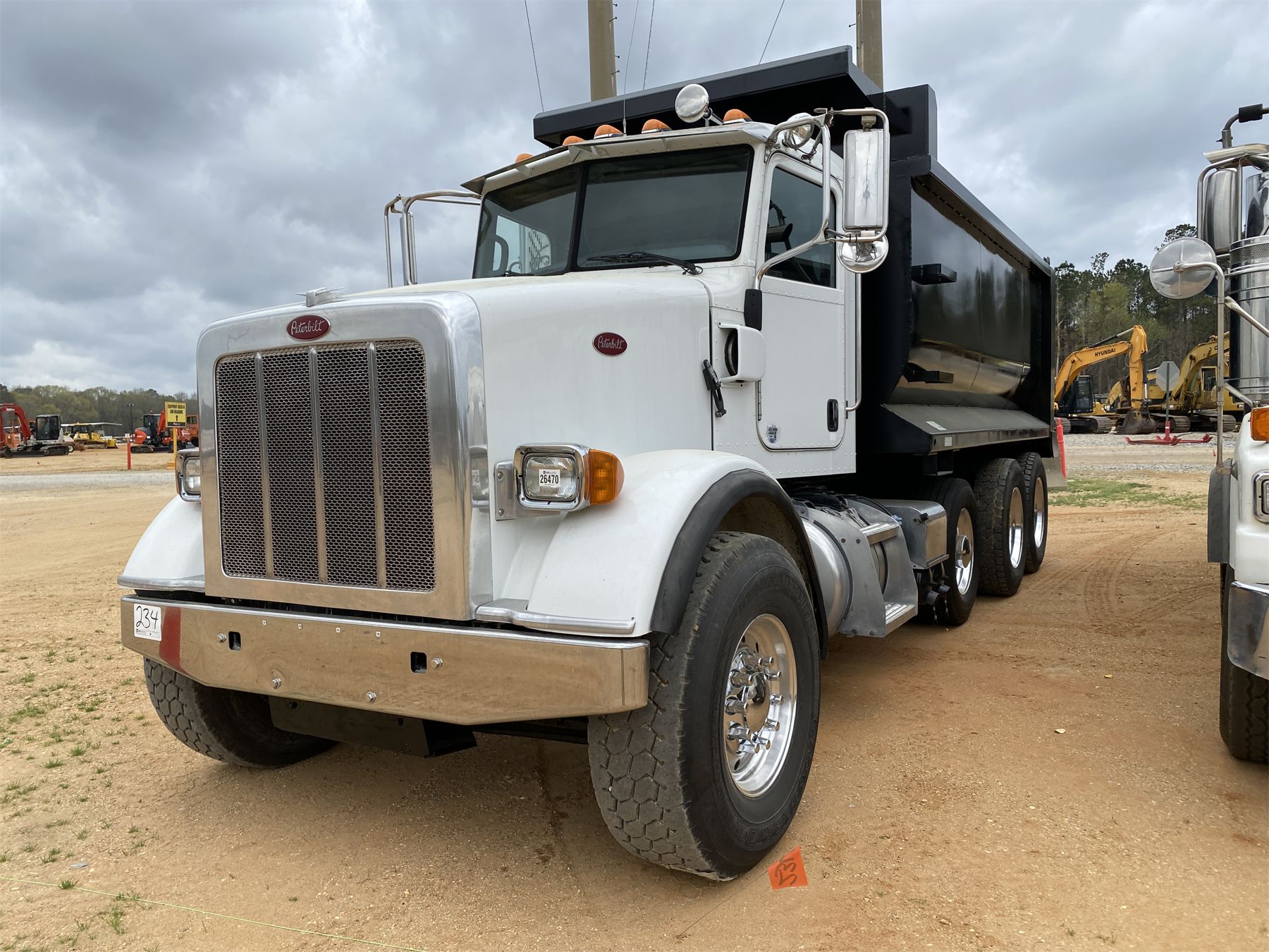 2012 PETERBILT 365 Dump Truck J.M. Wood Auction Company, Inc.