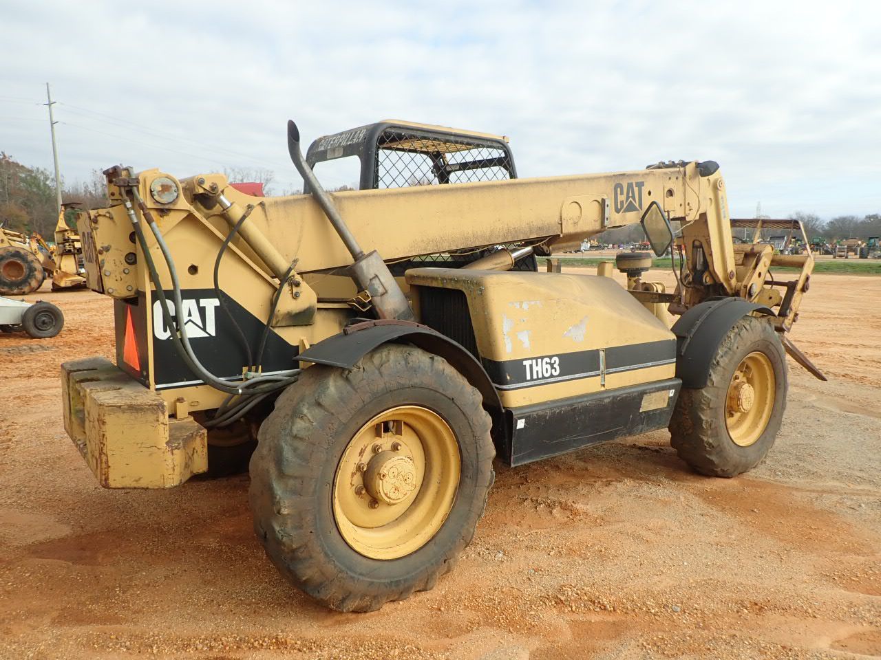 CAT TH63 Forklift - Telehandler - J.M. Wood Auction Company, Inc.