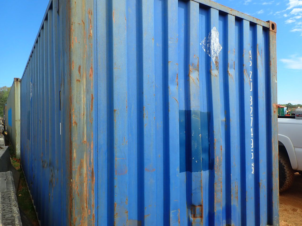 20' STEEL SHIPPING CONTAINER