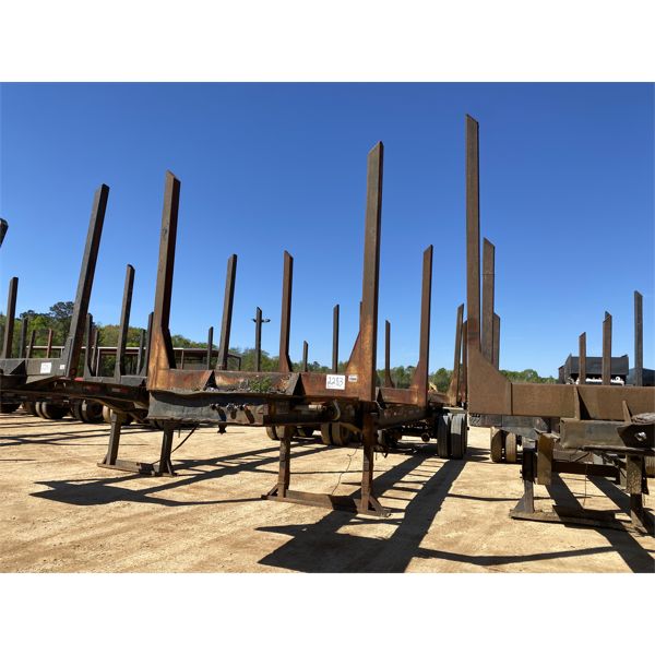 1987 C AND H  Log Trailer