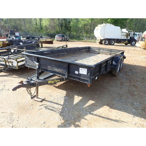 1998 BIG TEX 70PI-16 Utility Trailer