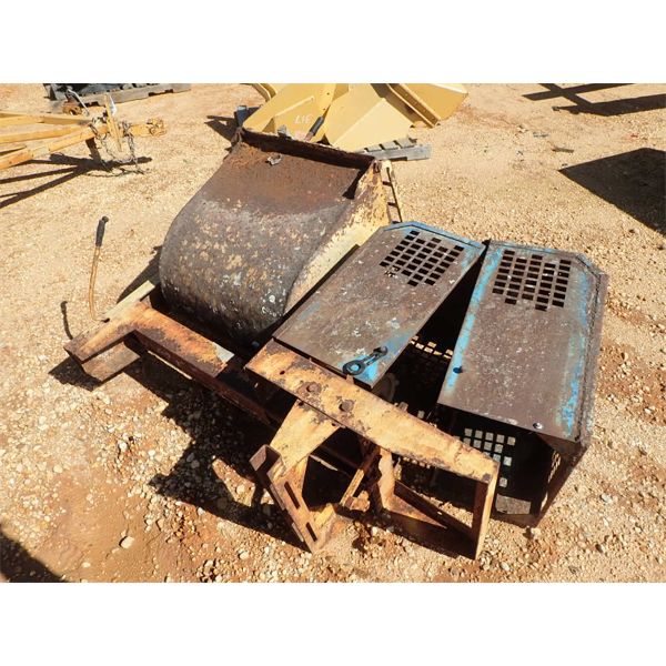 CONCRETE MIXER FRAME (inoperable) 