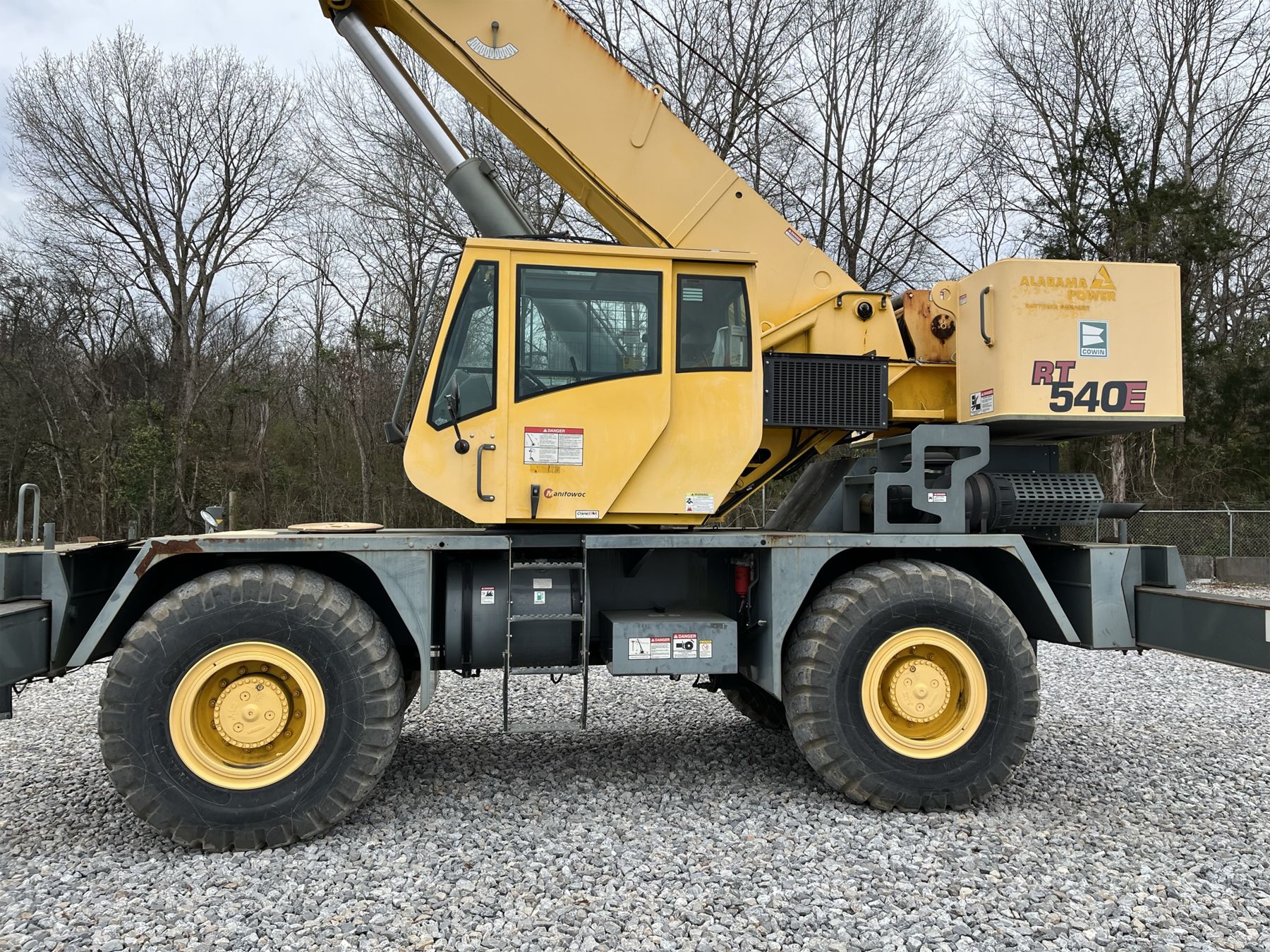 2011 GROVE RT540E Rough Terrain Crane - J.M. Wood Auction Company, Inc.