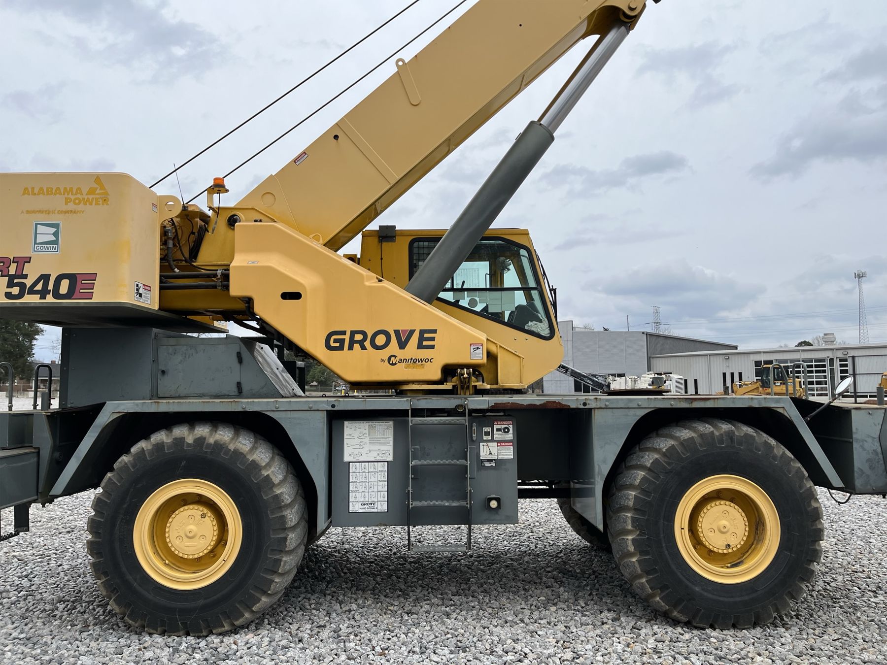 2011 GROVE RT540E Rough Terrain Crane - J.M. Wood Auction Company, Inc.