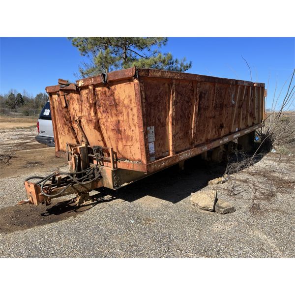 2003 MILES 20' STRAIGHT PULL Dump Trailer