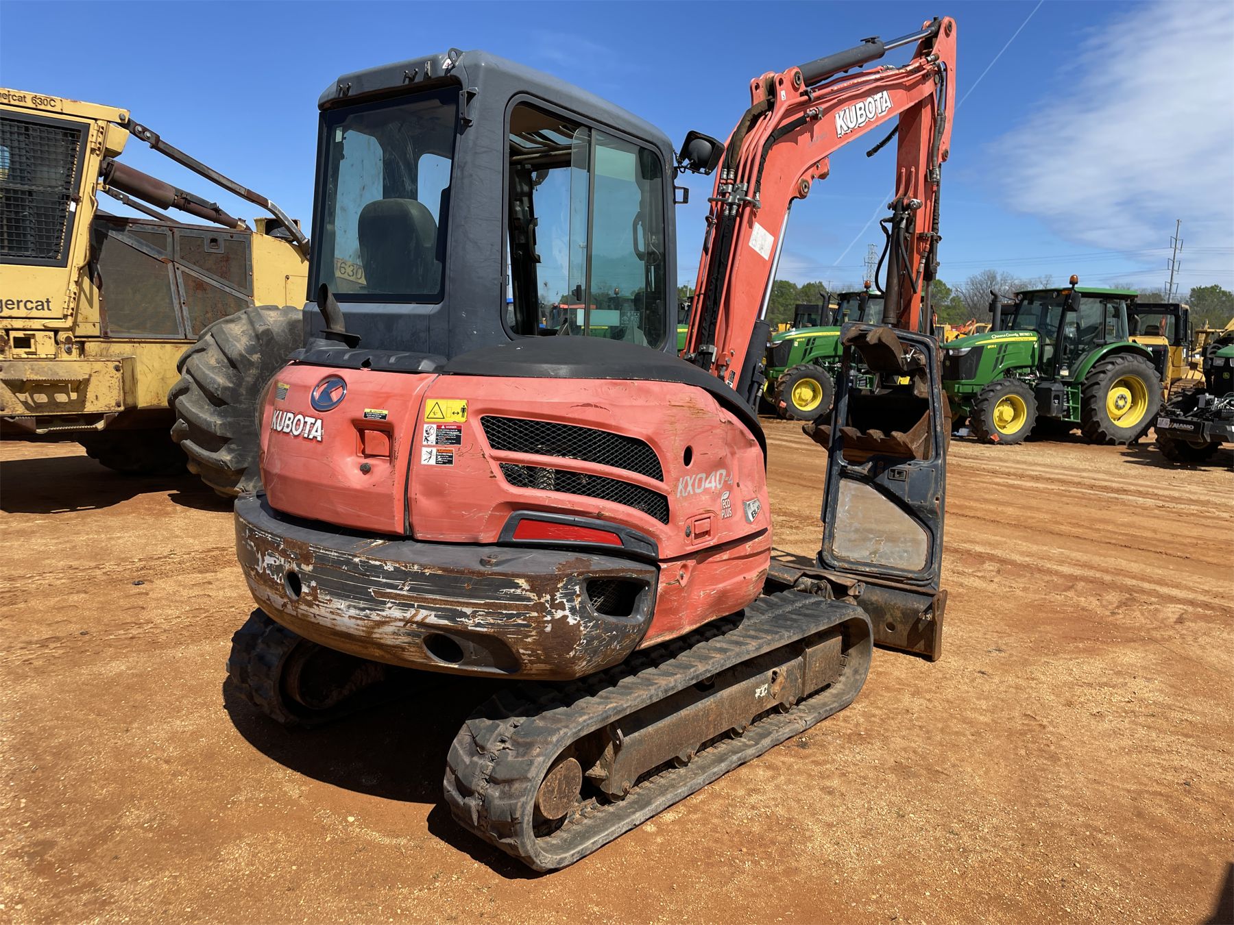 2016 KUBOTA KX040 4 Excavator Mini J M Wood Auction Company Inc 2016-kubota-kx040-4-excavator-mini-j-m-wood-auction-company-inc
