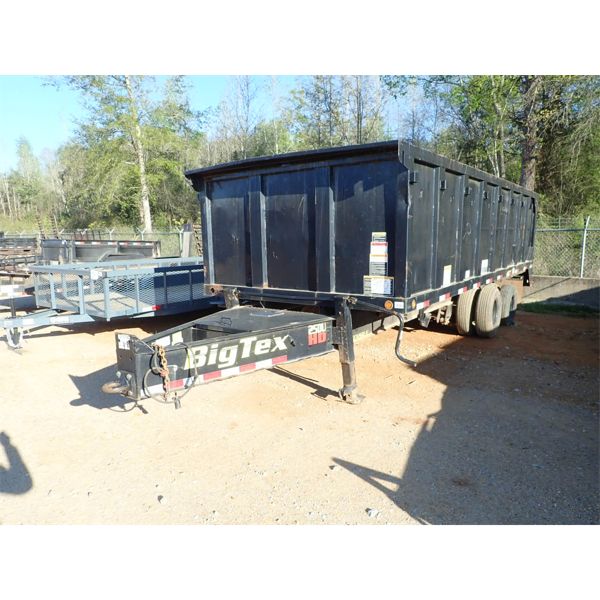 2019 BIG TEX 25DU-20P Dump Trailer