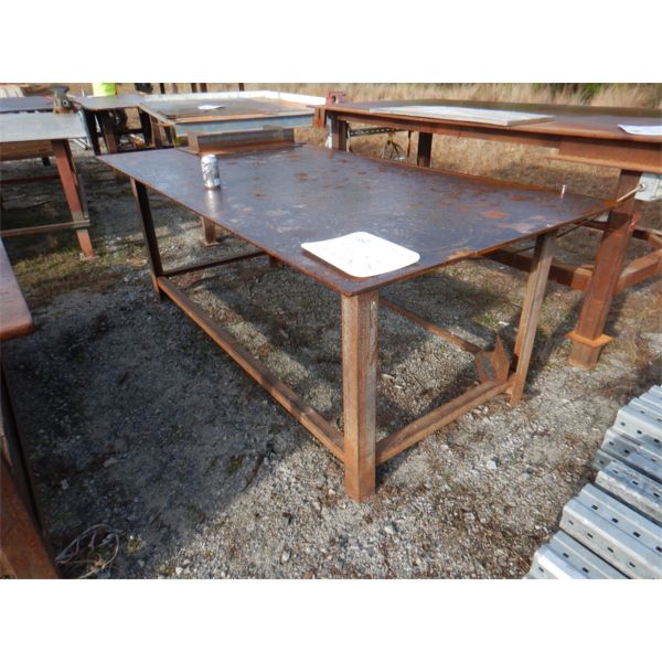 8'x4' METAL TABLE