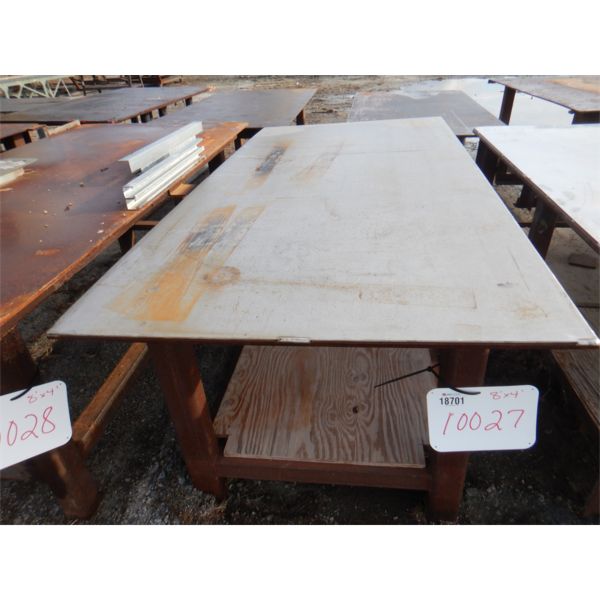 8'x4' METAL TABLE