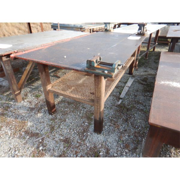 98"x52" METAL TABLE