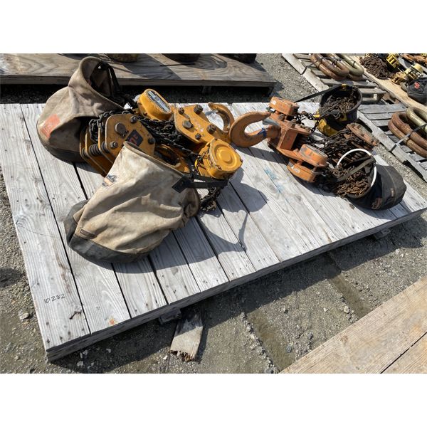 HARRINGTON 20 TON CHAIN HOISTS