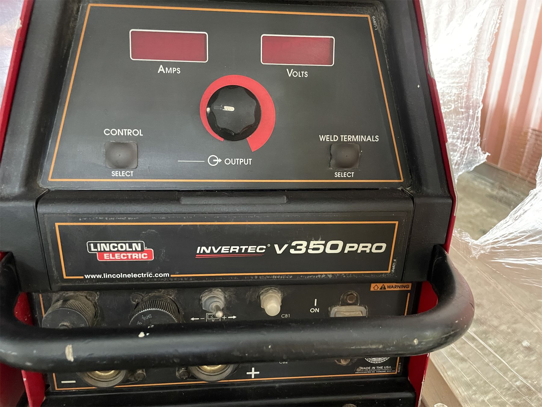 LINCOLN ELECTRIC INVERTEC V350 PRO 11445 WELDER J.M. Wood Auction