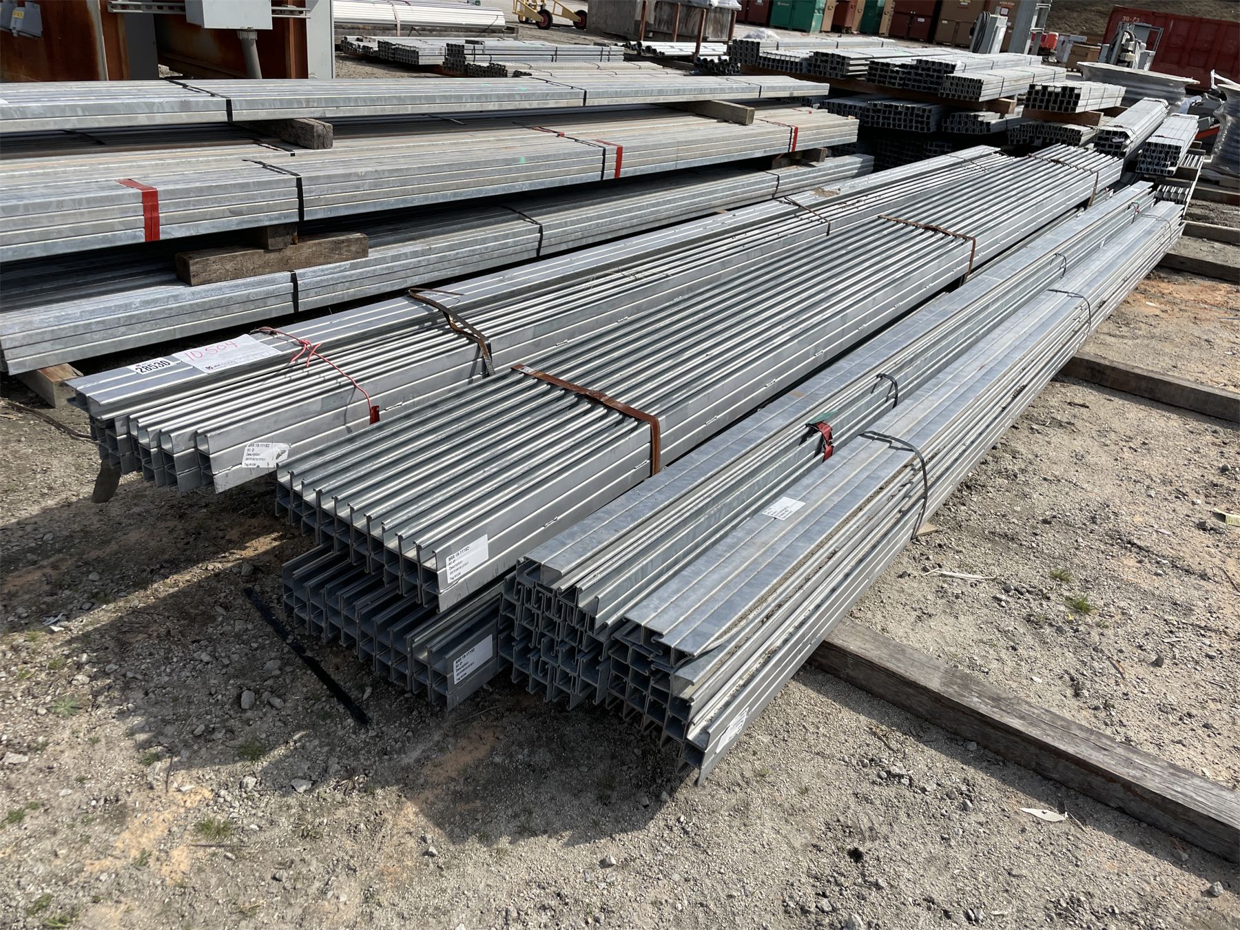 GALVANIZED 12 GAUGE CONDUIT CHANNEL - J.M. Wood Auction Company, Inc.