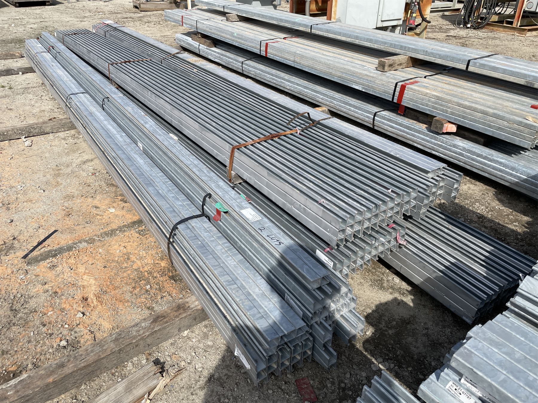 GALVANIZED 12 GAUGE CONDUIT CHANNEL - J.M. Wood Auction Company, Inc.