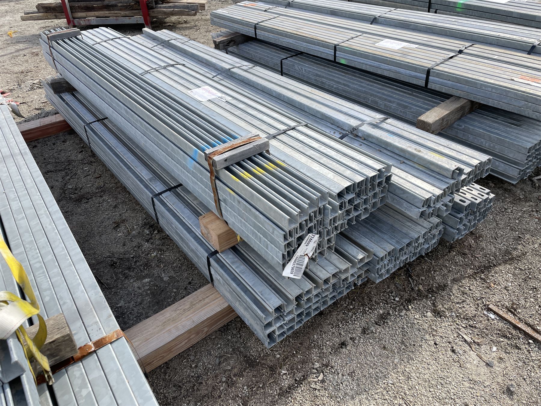 GALVANIZED 12 GAUGE CONDUIT CHANNEL - J.M. Wood Auction Company, Inc.