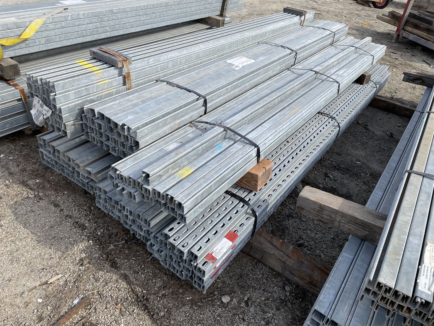 GALVANIZED 12 GAUGE CONDUIT CHANNEL - J.M. Wood Auction Company, Inc.