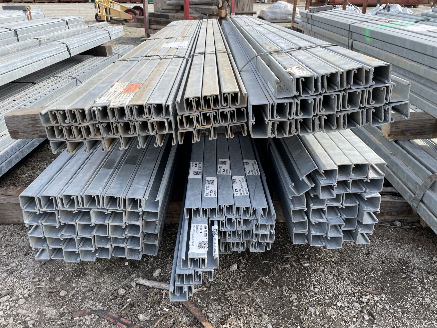 GALVANIZED 12 GAUGE CONDUIT CHANNEL - J.M. Wood Auction Company, Inc.