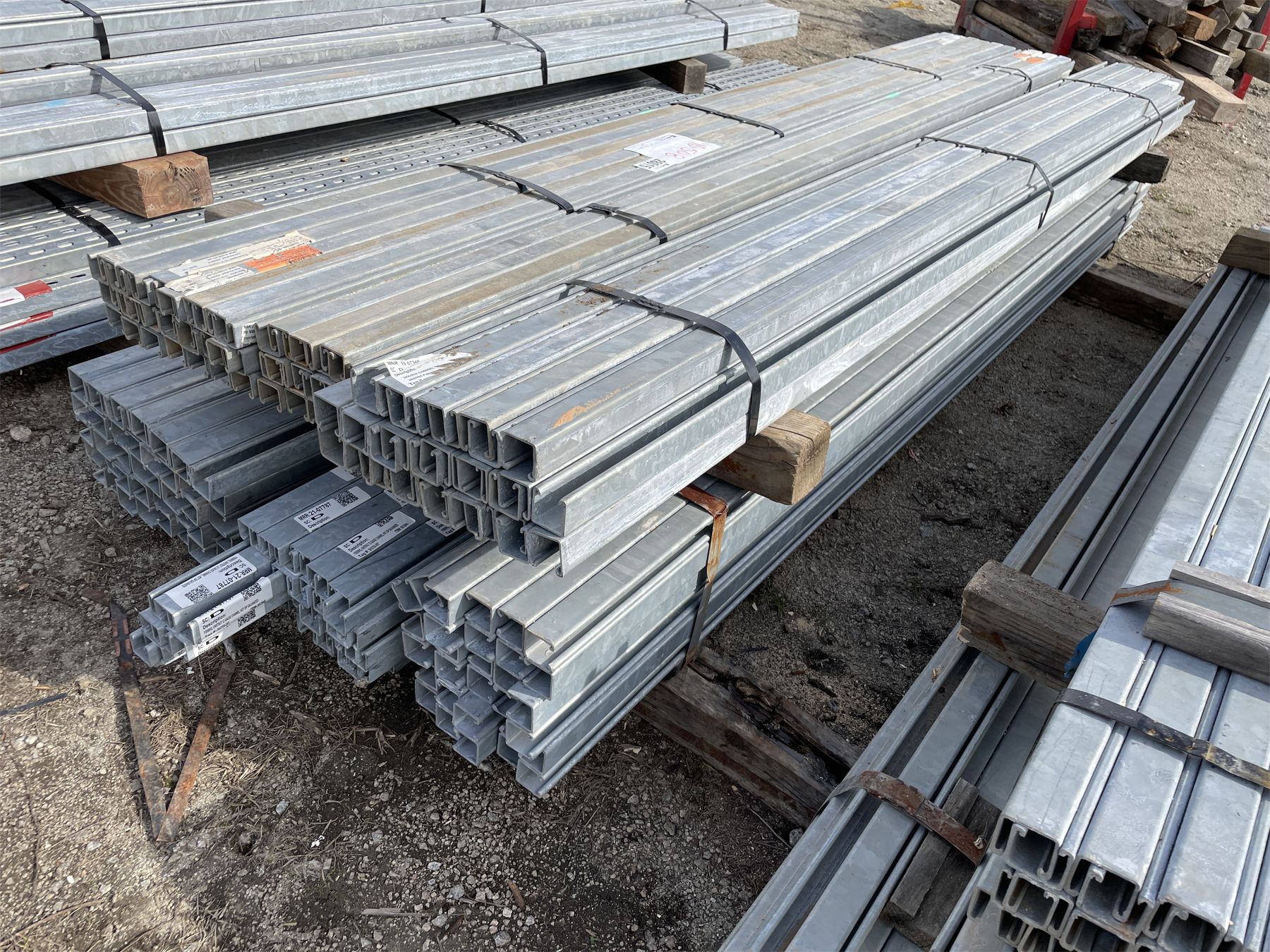 GALVANIZED 12 GAUGE CONDUIT CHANNEL - J.M. Wood Auction Company, Inc.
