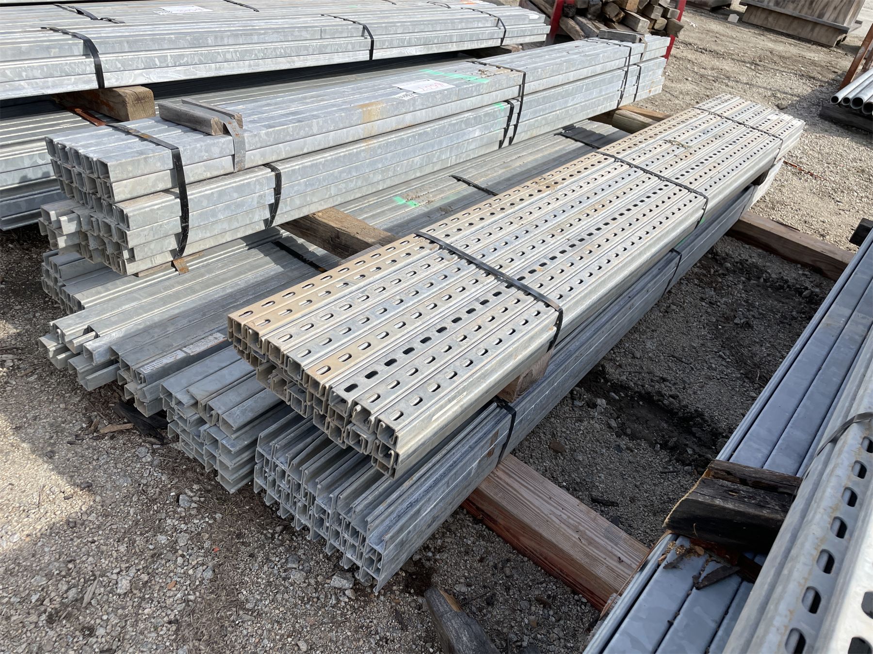 GALVANIZED 12 GAUGE CONDUIT CHANNEL - J.M. Wood Auction Company, Inc.