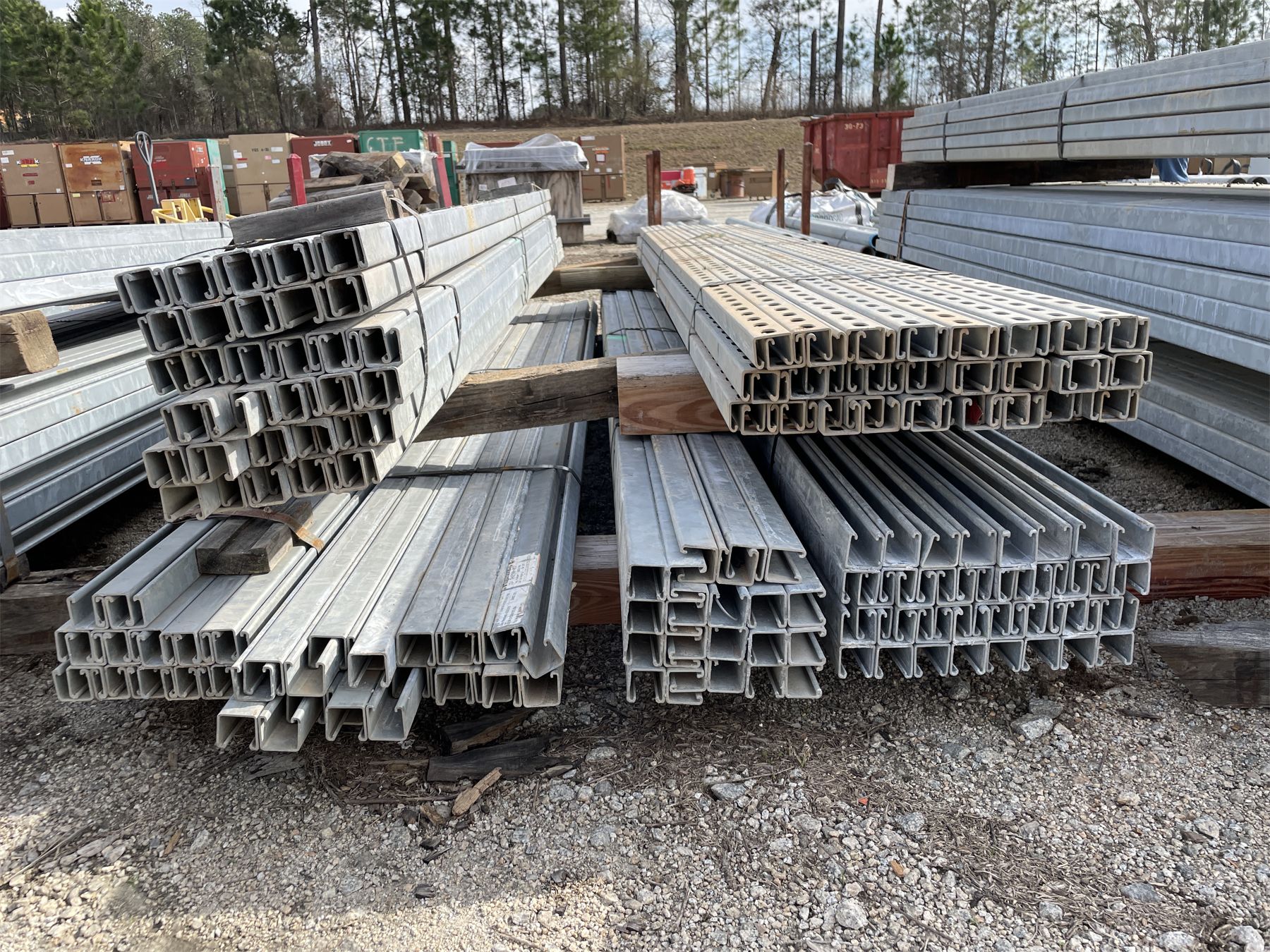 GALVANIZED 12 GAUGE CONDUIT CHANNEL - J.M. Wood Auction Company, Inc.