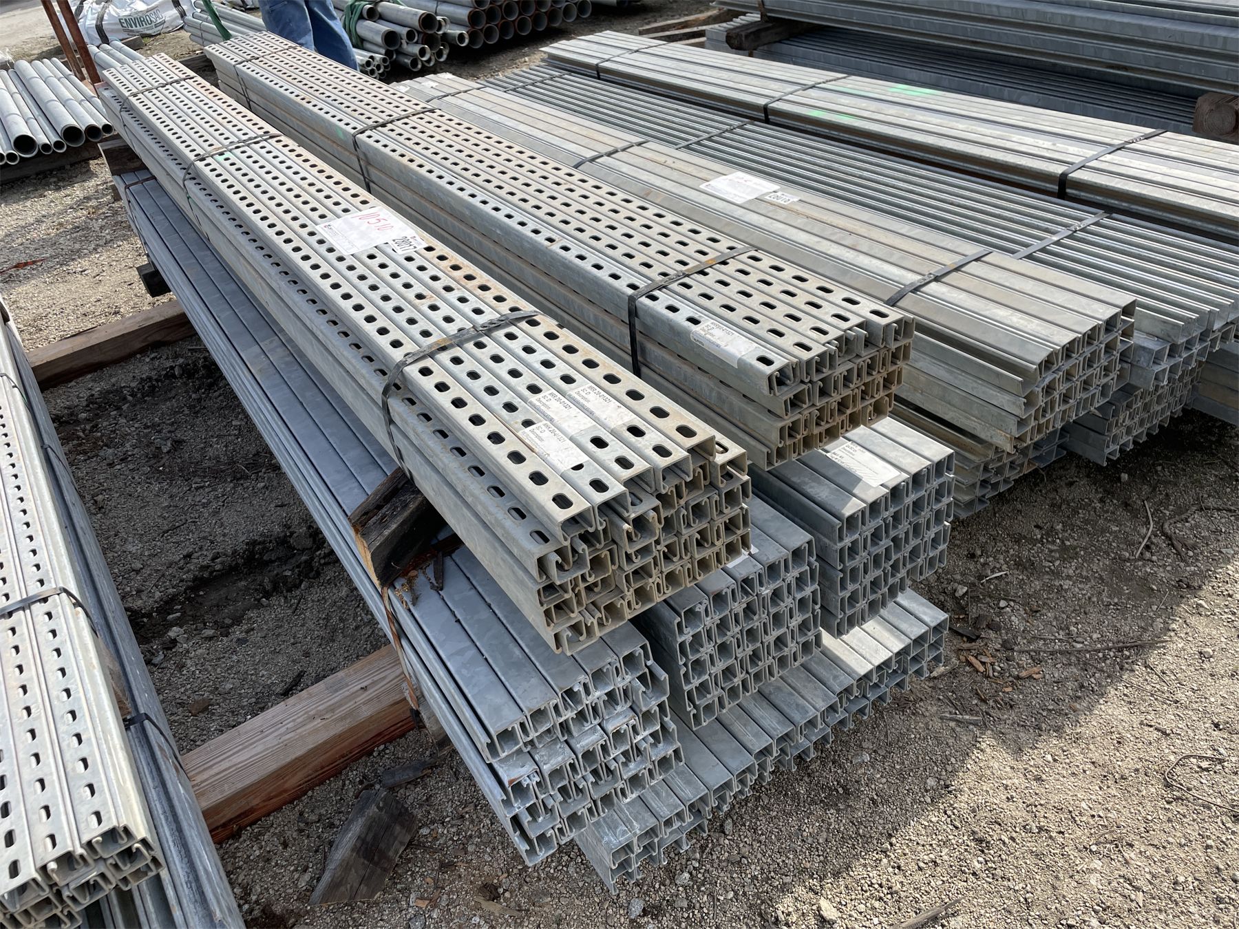 GALVANIZED 12 GAUGE CONDUIT CHANNEL - J.M. Wood Auction Company, Inc.