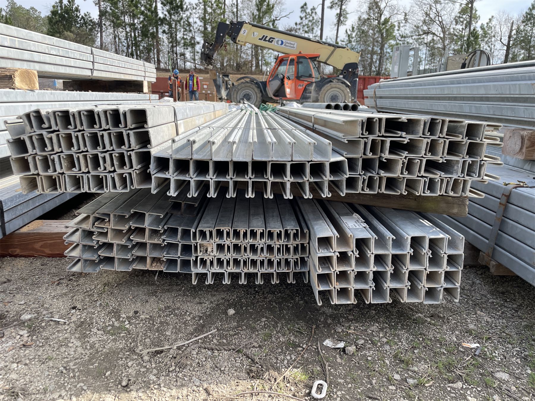 GALVANIZED 12 GAUGE CONDUIT CHANNEL - J.M. Wood Auction Company, Inc.