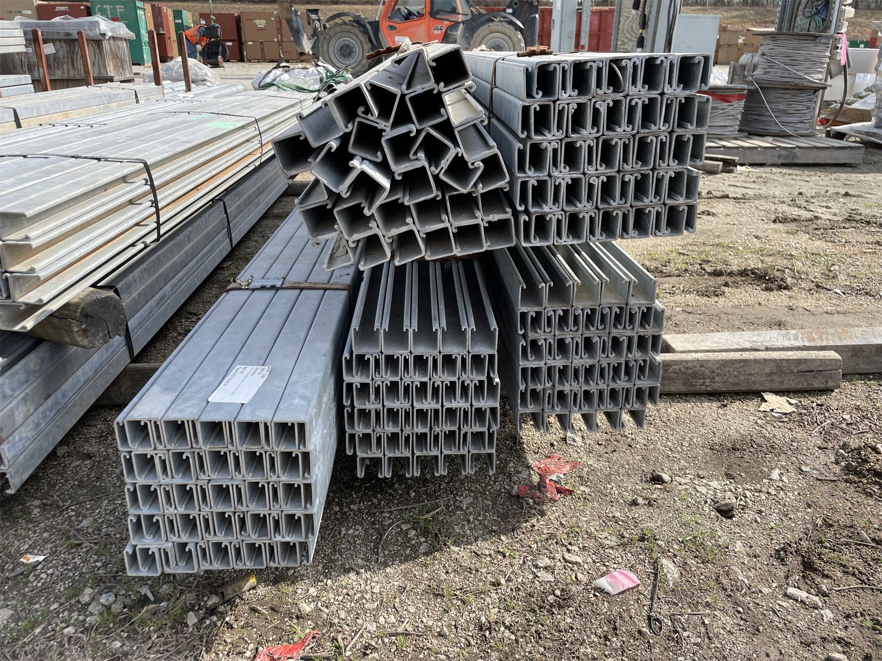 GALVANIZED 12 GAUGE CONDUIT CHANNEL - J.M. Wood Auction Company, Inc.