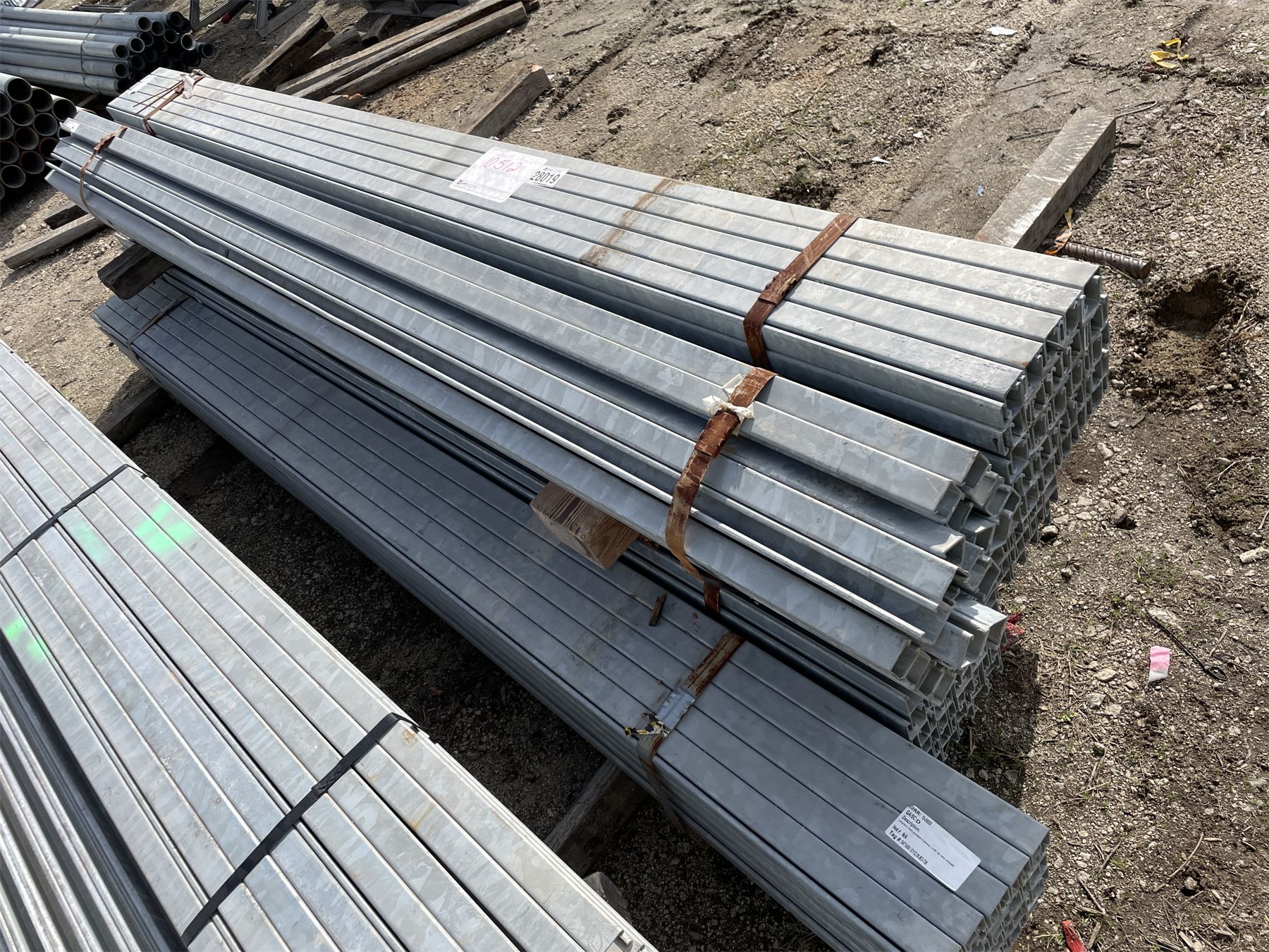 GALVANIZED 12 GAUGE CONDUIT CHANNEL - J.M. Wood Auction Company, Inc.