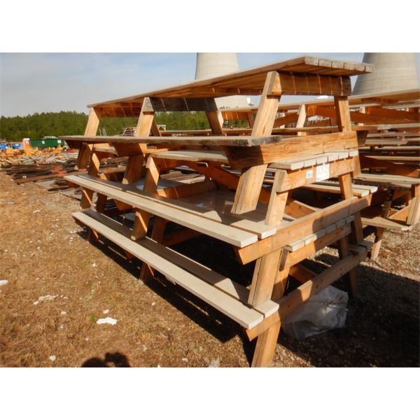 (3) 12' PICNIC TABLES