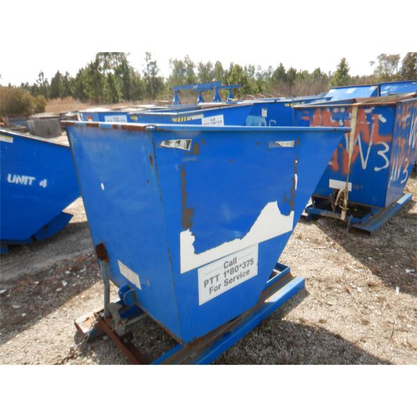 VESTIL D-150-MD Aggregate Bin / Hopper