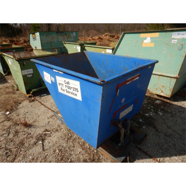 VESTIL D-100-HD Aggregate Bin / Hopper