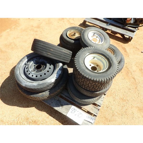 MISC TIRES W/RIMS