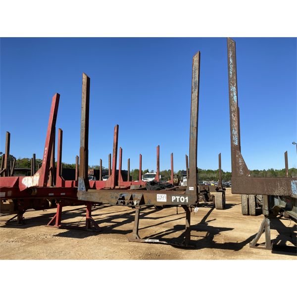 SHOP BUILT  Log Trailer