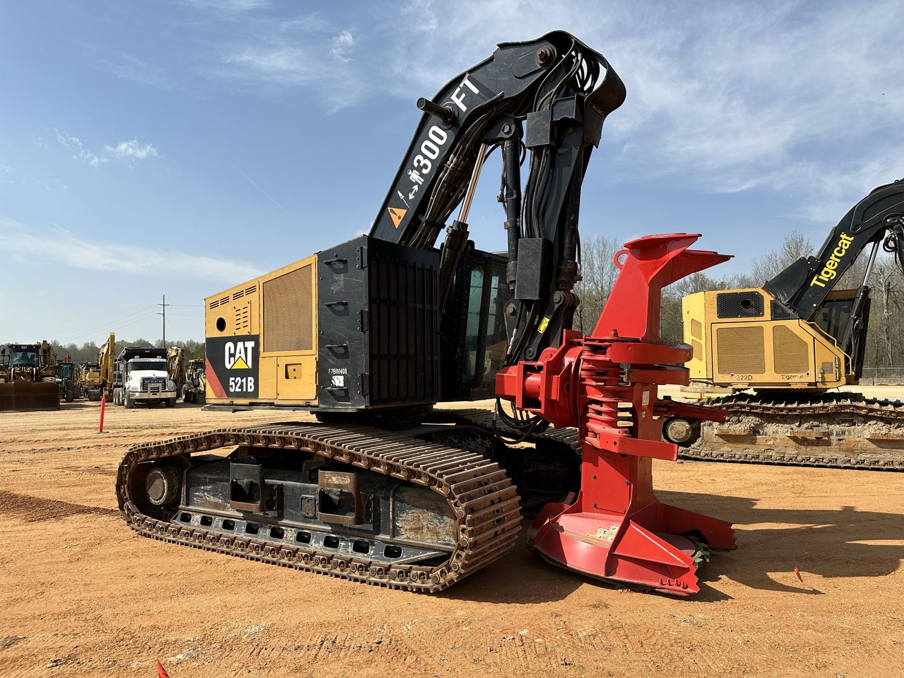 Cat 511 2018 CAT 521B Feller Buncher - J.M. Wood Auction Company, Inc.