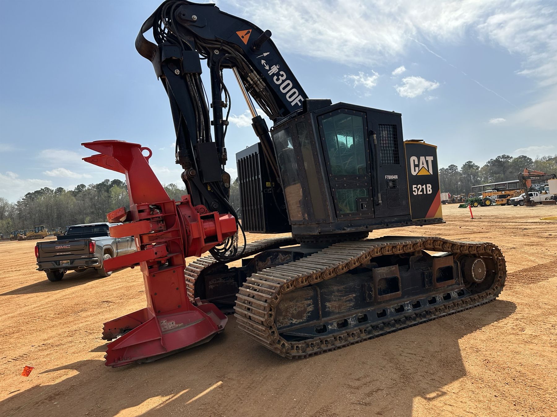 Cat 511 2018 CAT 521B Feller Buncher - J.M. Wood Auction Company, Inc.
