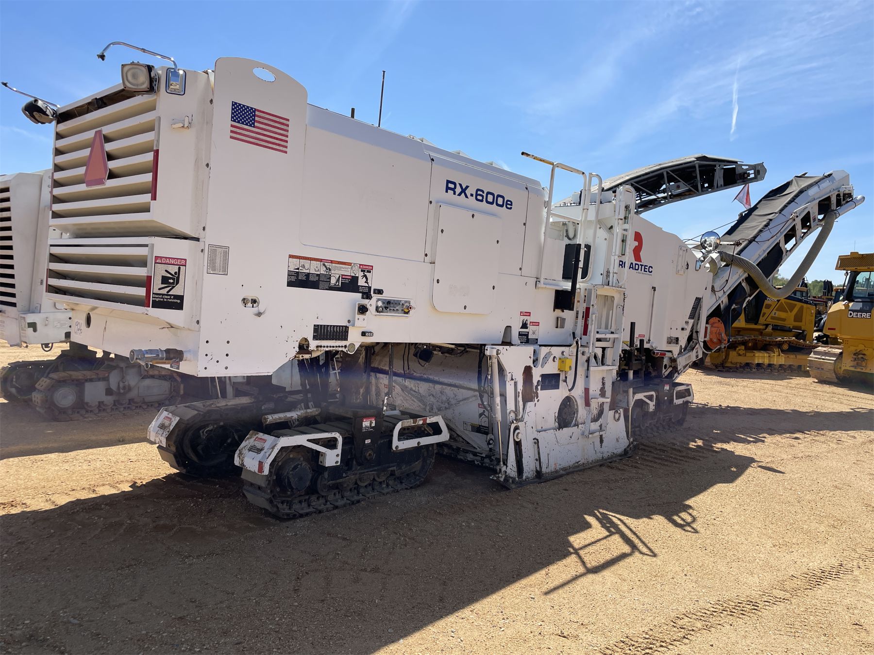 2013 ROADTEC RX-600E MILLING MACHINE | Cold Planer - J.M. Wood Auction ...