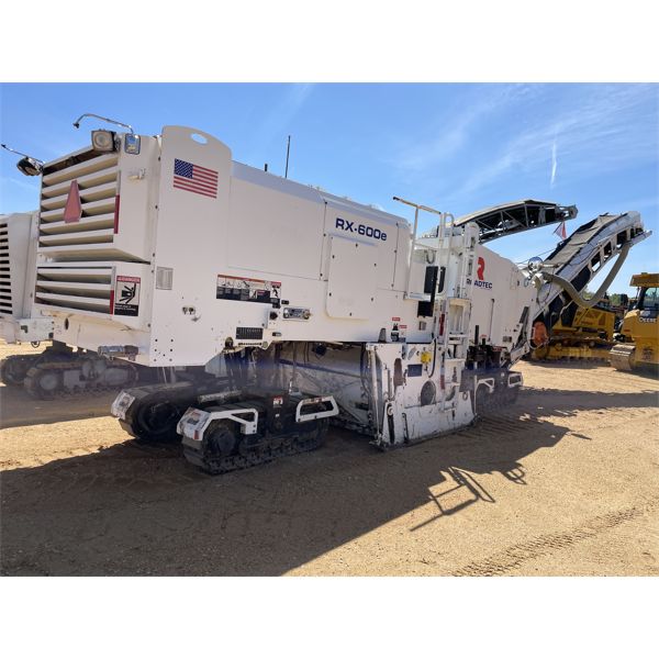 2013 ROADTEC RX-600E MILLING MACHINE | Cold Planer - J.M. Wood Auction ...