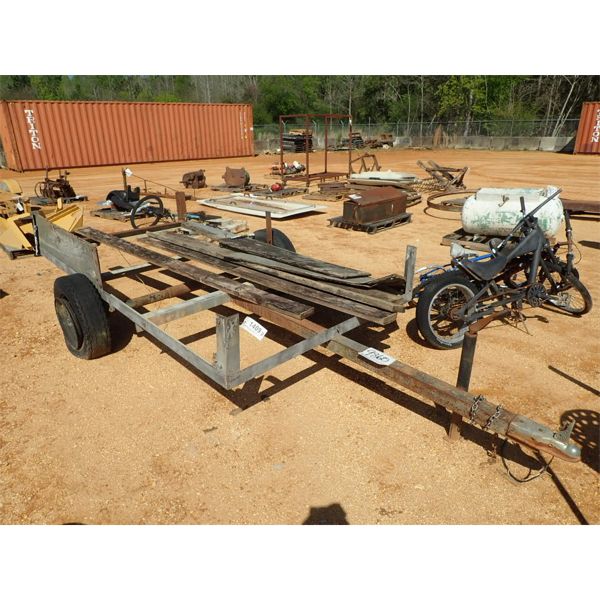10' X 5' SINGLE AXLE TRAILER 
