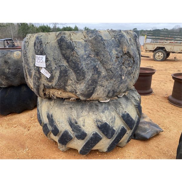 (2) 35.5X32 TIRES & RIMS (A-4)	