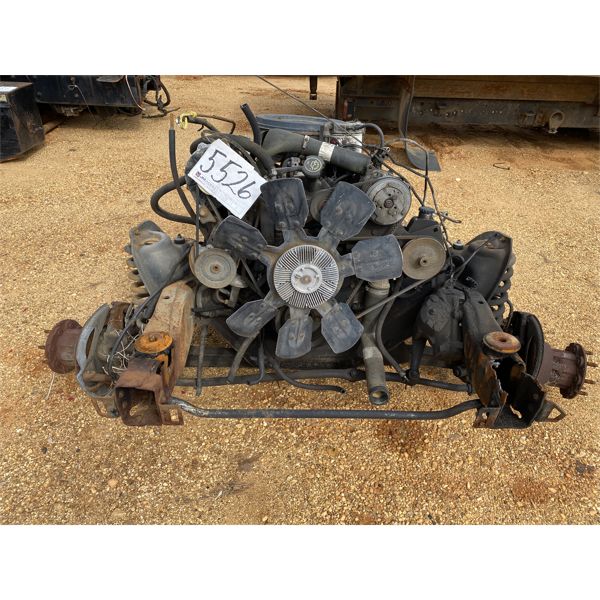 FORD 7.3 DIESEL ENGINE W/TRANSMISSION (A-1)	
