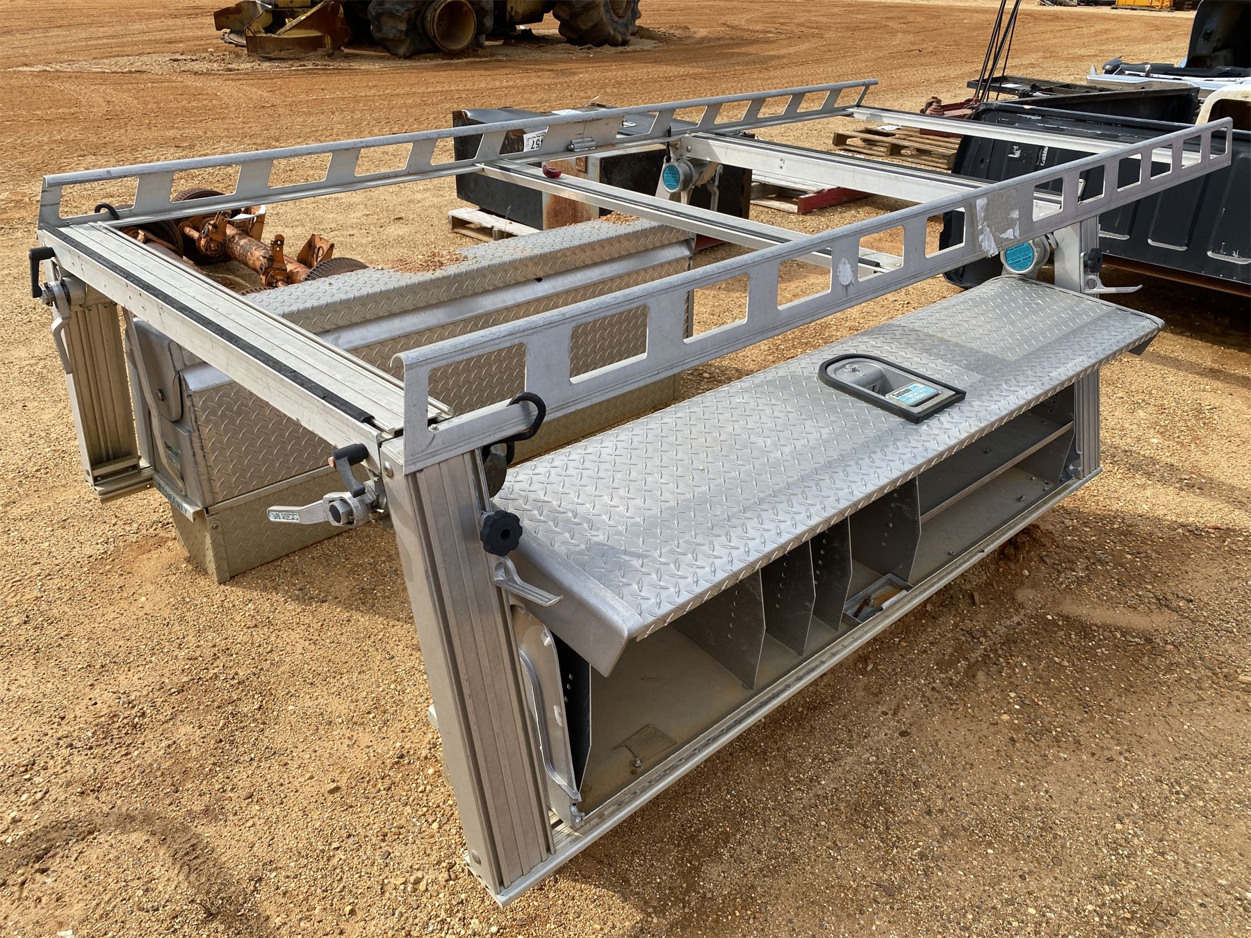 SYSTEM ONE TOOL BOXES W/RACK (A1) - J.M. Wood Auction Company, Inc.