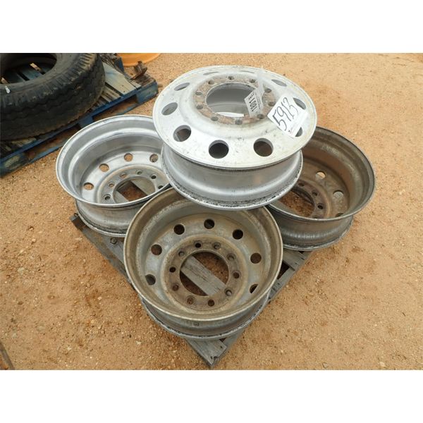 22.5 ALUM RIMS (5EA) (A-7)