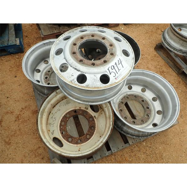 225 ALUM RIMS (4EA)(1 STEEL) (A-7)