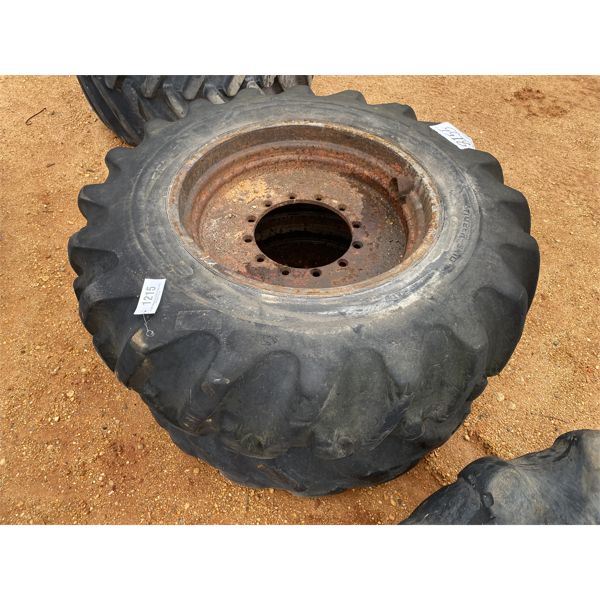 (2) 18.4 X 34 TIRES & RIMS (C2)