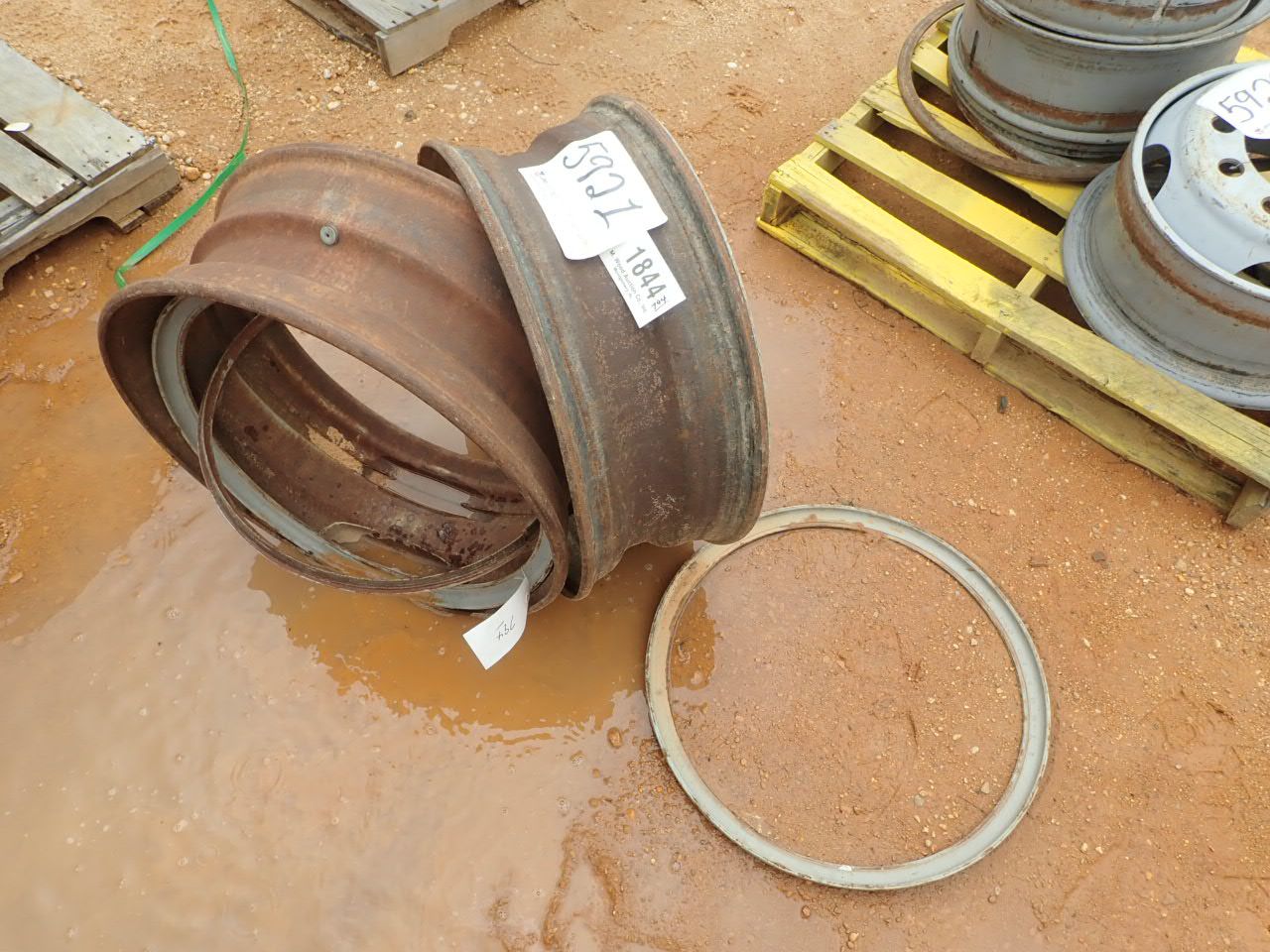 (3) TRUCK SPLIT RIMS - J.M. Wood Auction Company, Inc.